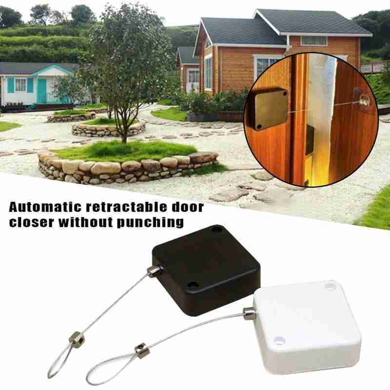 Automatic Punch-Free Door Closer – Smooth & Silent Closing for Any Door